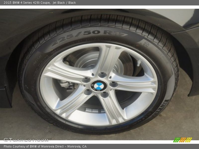 Jet Black / Black 2015 BMW 4 Series 428i Coupe