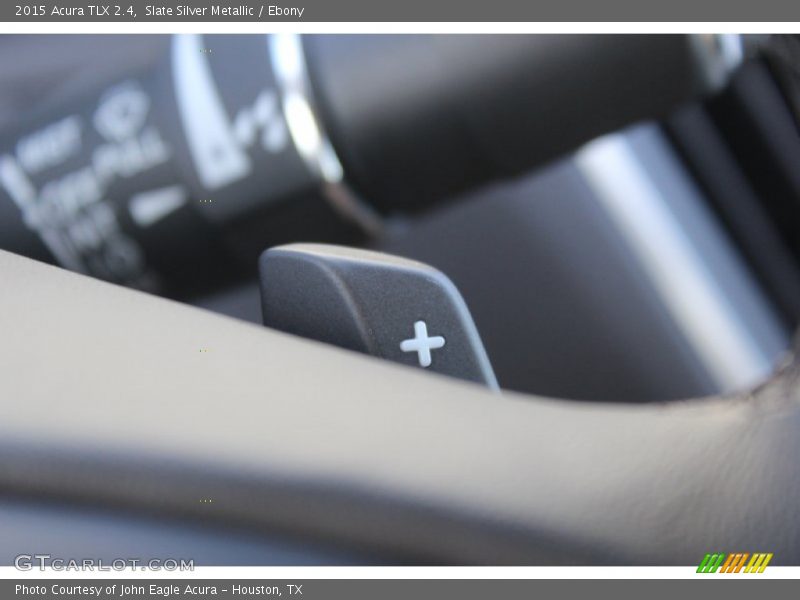 Slate Silver Metallic / Ebony 2015 Acura TLX 2.4