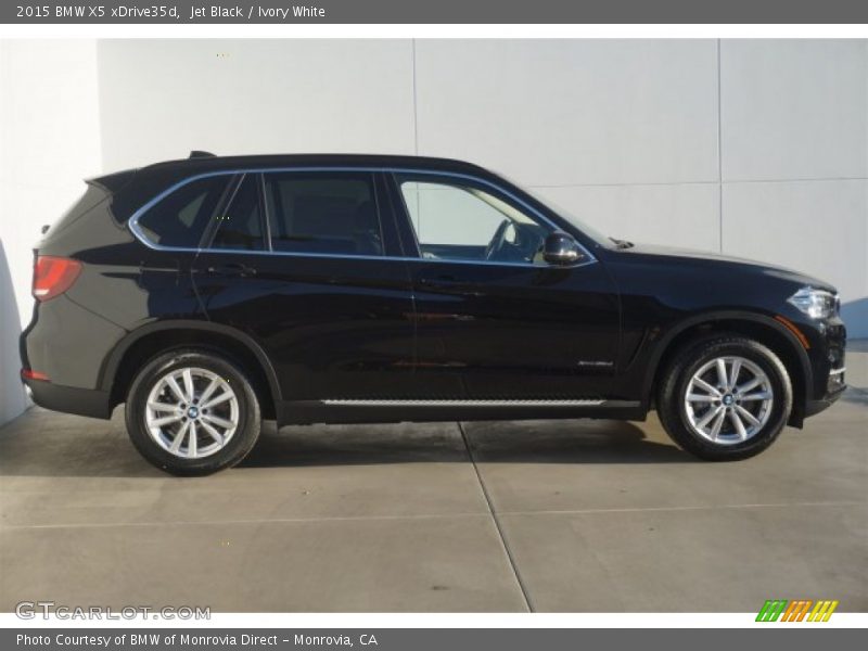 Jet Black / Ivory White 2015 BMW X5 xDrive35d