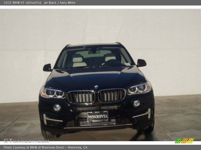 Jet Black / Ivory White 2015 BMW X5 xDrive35d