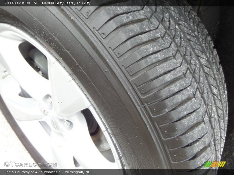 Nebula Gray Pearl / Lt. Gray 2014 Lexus RX 350