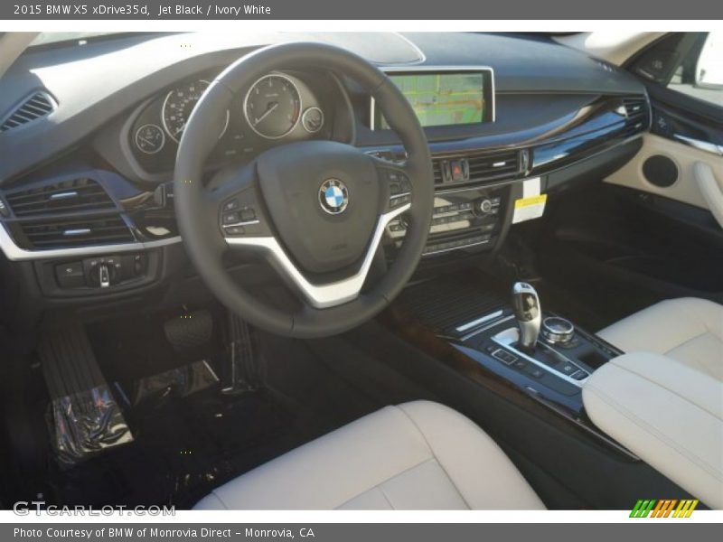 Ivory White Interior - 2015 X5 xDrive35d 