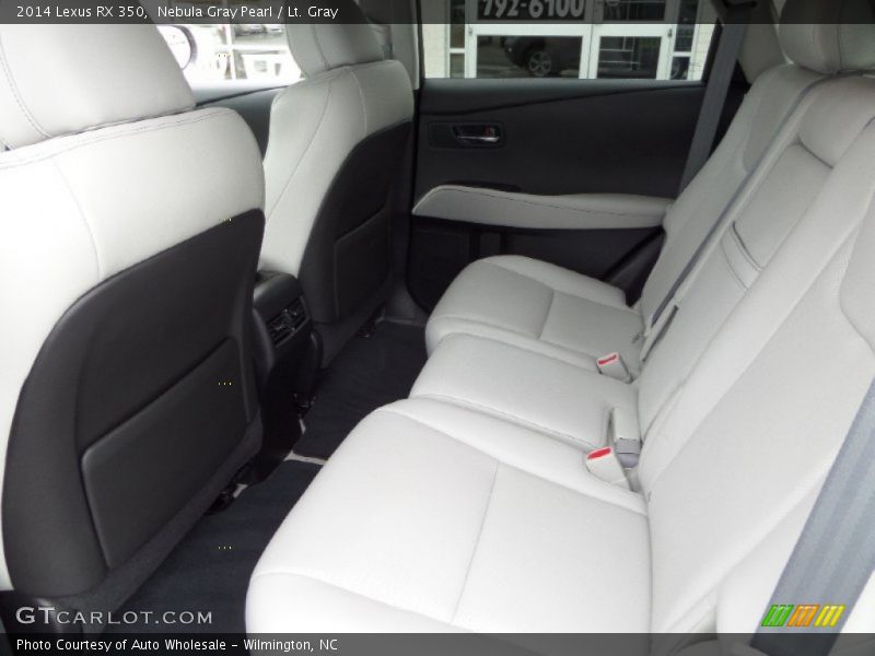 Nebula Gray Pearl / Lt. Gray 2014 Lexus RX 350
