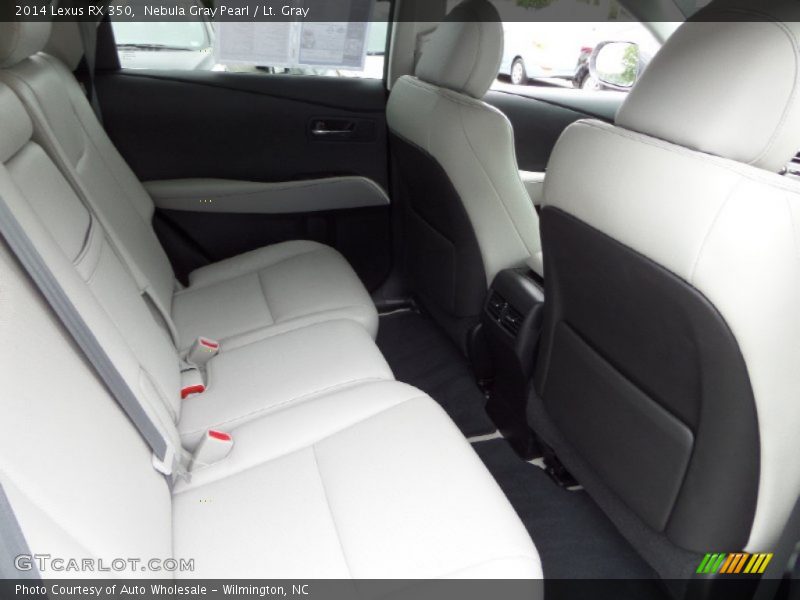 Nebula Gray Pearl / Lt. Gray 2014 Lexus RX 350
