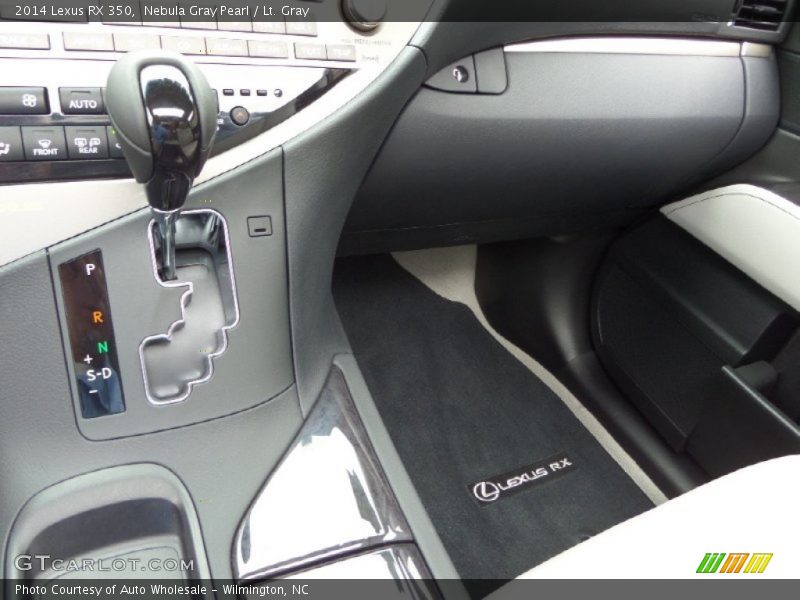 Nebula Gray Pearl / Lt. Gray 2014 Lexus RX 350
