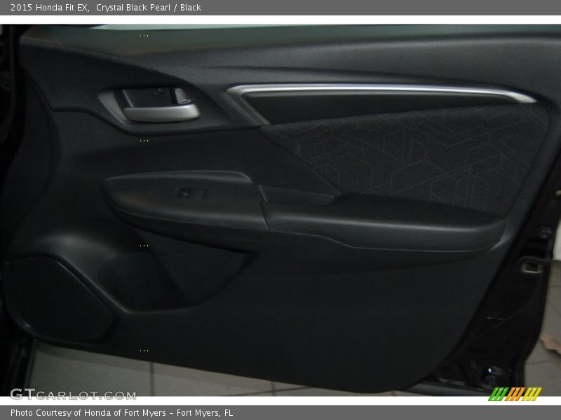 Crystal Black Pearl / Black 2015 Honda Fit EX