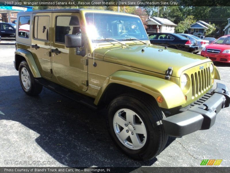 Front 3/4 View of 2007 Wrangler Unlimited Sahara 4x4