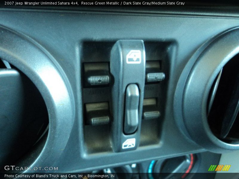 Rescue Green Metallic / Dark Slate Gray/Medium Slate Gray 2007 Jeep Wrangler Unlimited Sahara 4x4