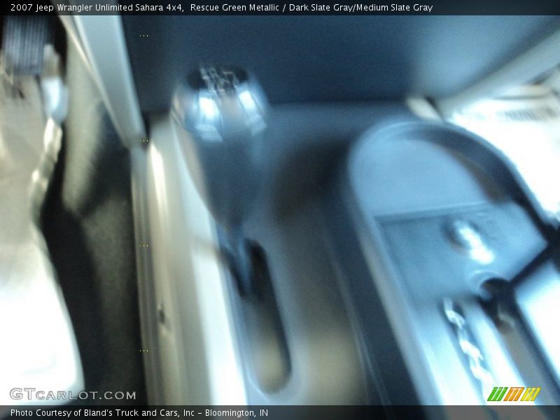 Rescue Green Metallic / Dark Slate Gray/Medium Slate Gray 2007 Jeep Wrangler Unlimited Sahara 4x4