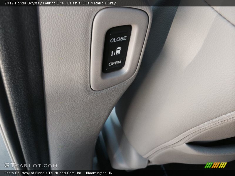 Celestial Blue Metallic / Gray 2012 Honda Odyssey Touring Elite