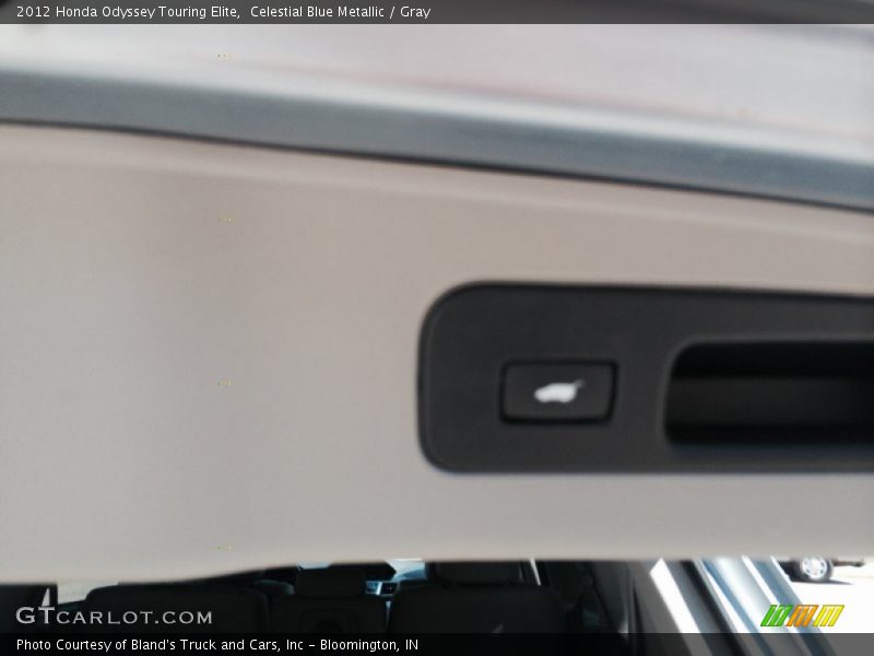 Celestial Blue Metallic / Gray 2012 Honda Odyssey Touring Elite