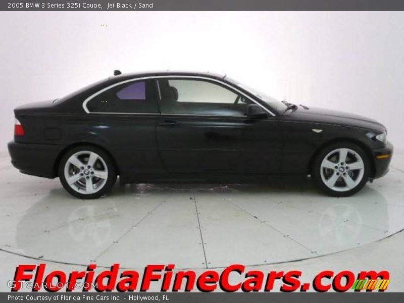 Jet Black / Sand 2005 BMW 3 Series 325i Coupe