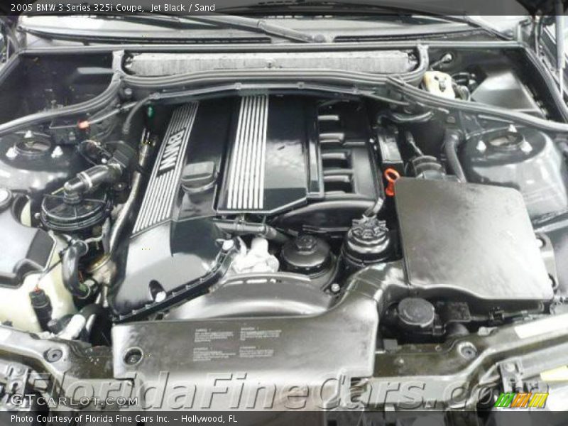 Jet Black / Sand 2005 BMW 3 Series 325i Coupe