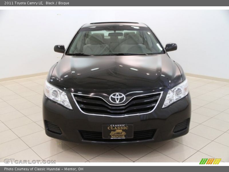Black / Bisque 2011 Toyota Camry LE