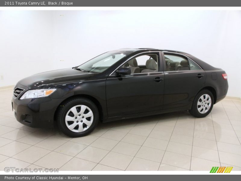 Black / Bisque 2011 Toyota Camry LE