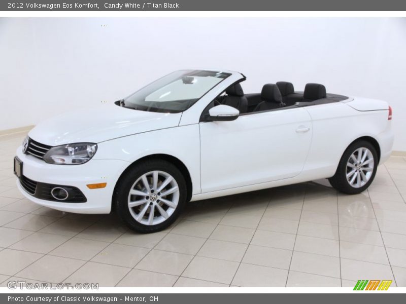 Candy White / Titan Black 2012 Volkswagen Eos Komfort