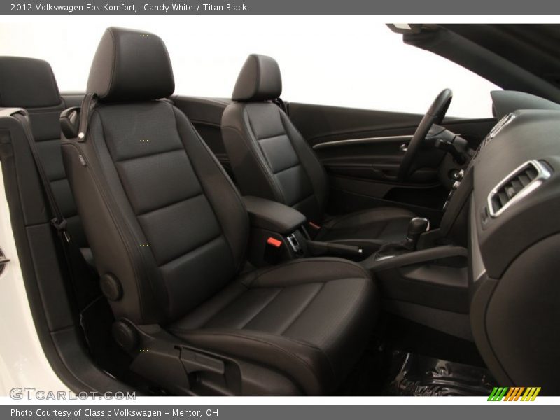 Candy White / Titan Black 2012 Volkswagen Eos Komfort