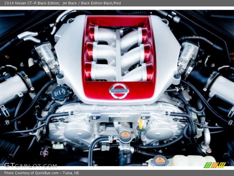  2014 GT-R Black Edition Engine - 3.8 Liter Twin-Turbocharged DOHC 24-valve CVTCS V6