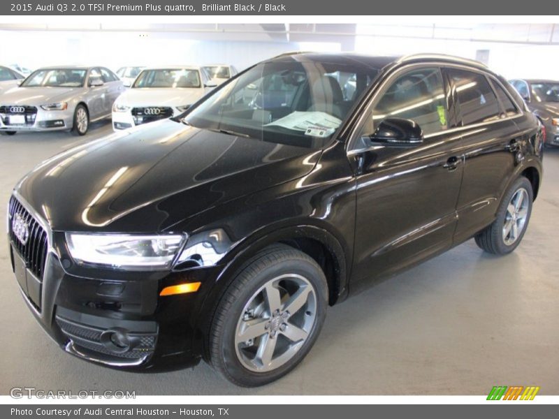 Brilliant Black / Black 2015 Audi Q3 2.0 TFSI Premium Plus quattro