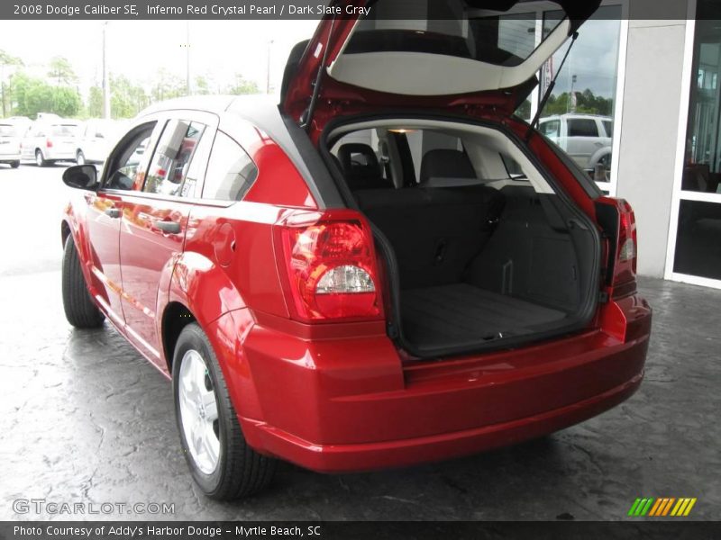 Inferno Red Crystal Pearl / Dark Slate Gray 2008 Dodge Caliber SE