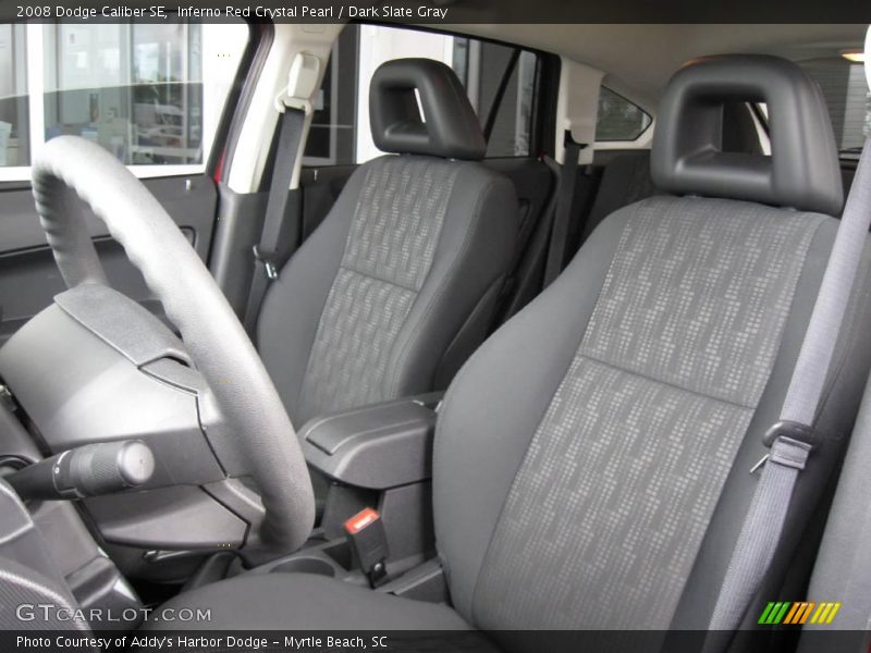 Inferno Red Crystal Pearl / Dark Slate Gray 2008 Dodge Caliber SE
