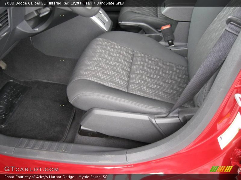 Inferno Red Crystal Pearl / Dark Slate Gray 2008 Dodge Caliber SE
