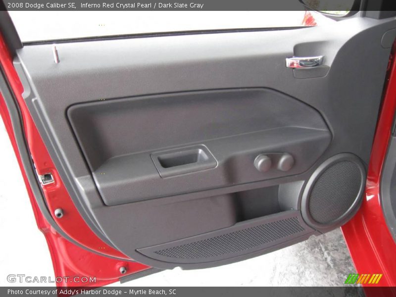 Inferno Red Crystal Pearl / Dark Slate Gray 2008 Dodge Caliber SE