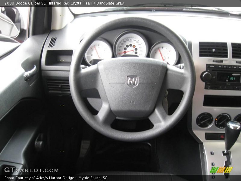 Inferno Red Crystal Pearl / Dark Slate Gray 2008 Dodge Caliber SE