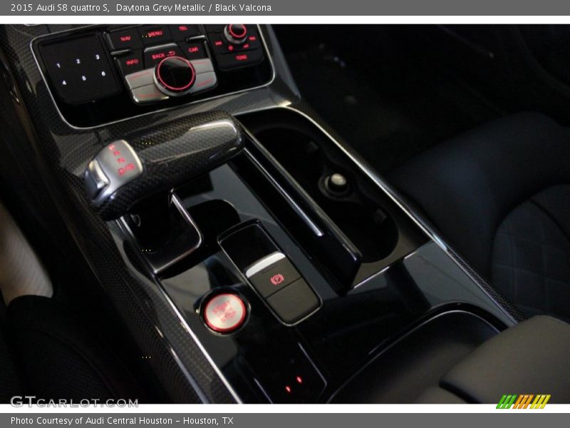 Daytona Grey Metallic / Black Valcona 2015 Audi S8 quattro S