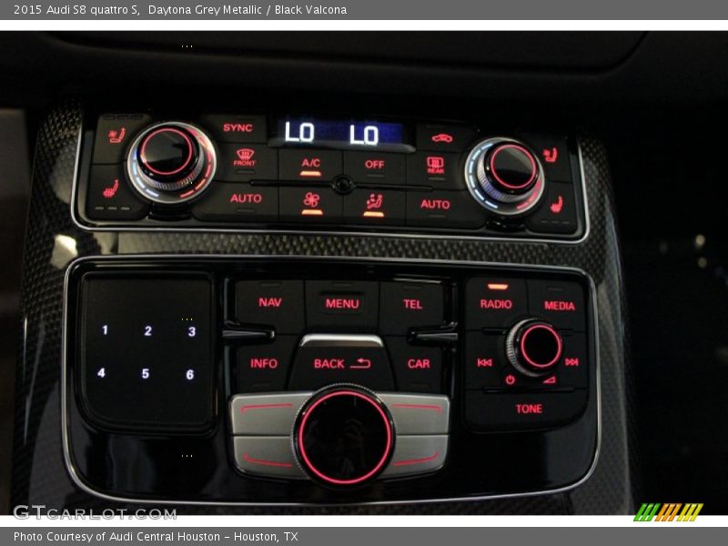 Controls of 2015 S8 quattro S