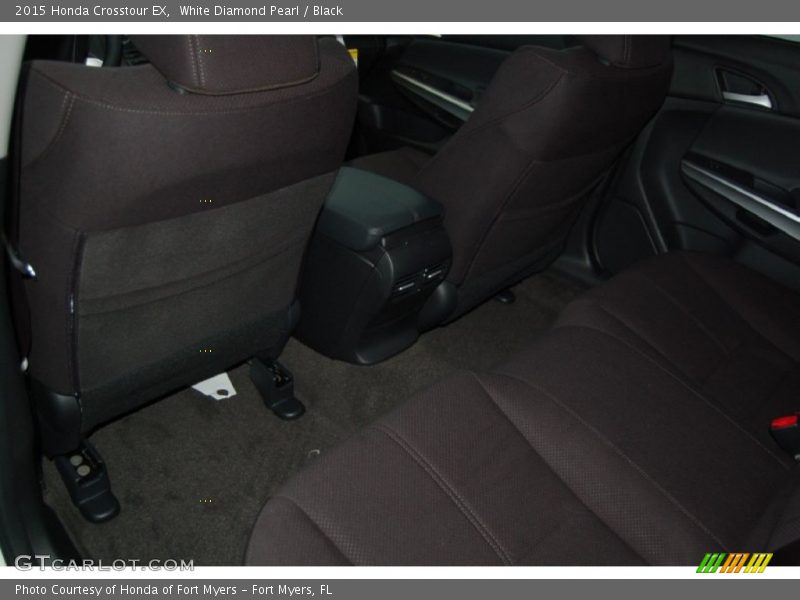 White Diamond Pearl / Black 2015 Honda Crosstour EX