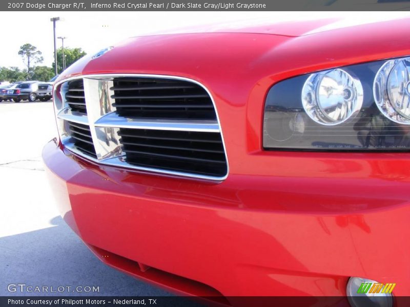 Inferno Red Crystal Pearl / Dark Slate Gray/Light Graystone 2007 Dodge Charger R/T