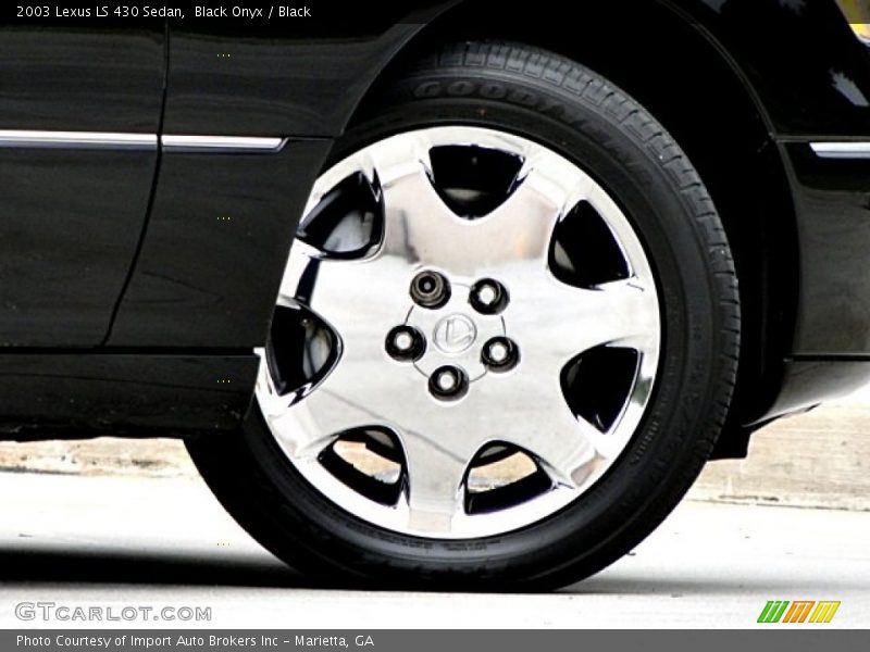 Black Onyx / Black 2003 Lexus LS 430 Sedan