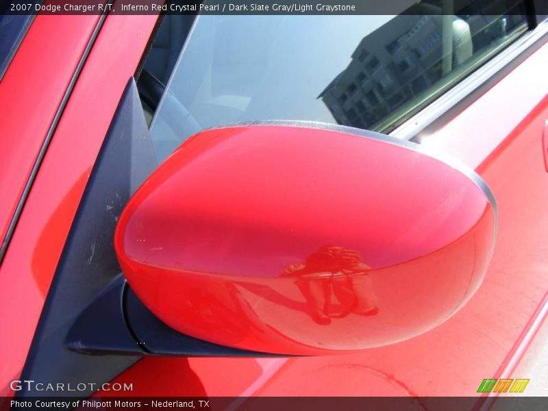 Inferno Red Crystal Pearl / Dark Slate Gray/Light Graystone 2007 Dodge Charger R/T