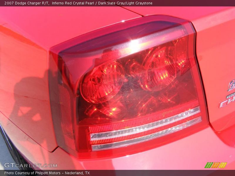 Inferno Red Crystal Pearl / Dark Slate Gray/Light Graystone 2007 Dodge Charger R/T