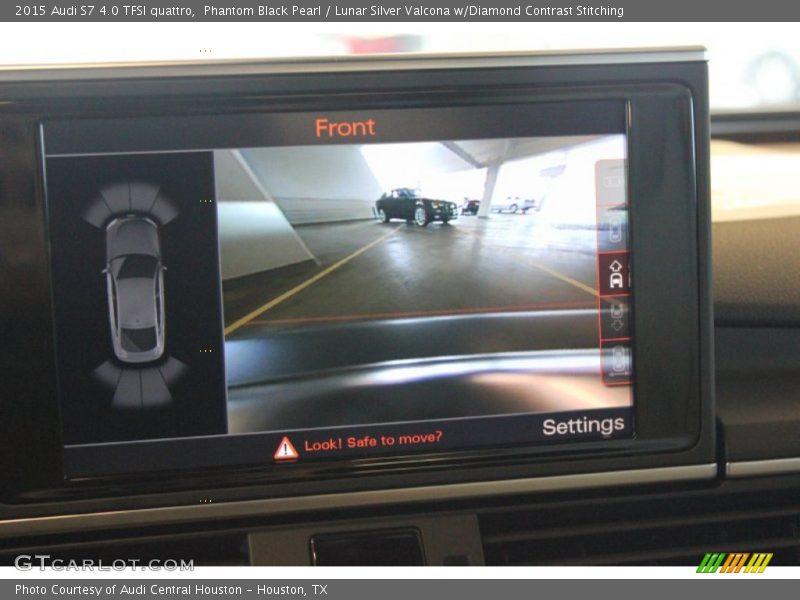 Phantom Black Pearl / Lunar Silver Valcona w/Diamond Contrast Stitching 2015 Audi S7 4.0 TFSI quattro