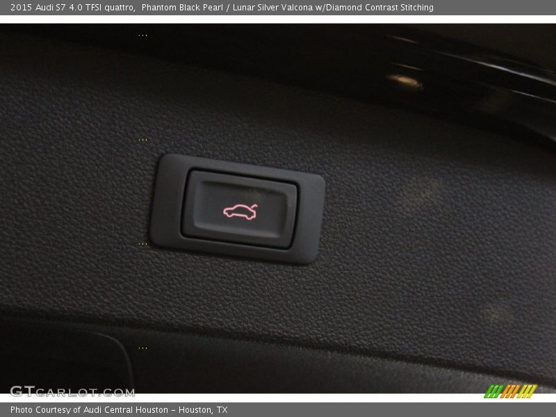 Phantom Black Pearl / Lunar Silver Valcona w/Diamond Contrast Stitching 2015 Audi S7 4.0 TFSI quattro