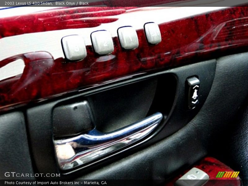 Black Onyx / Black 2003 Lexus LS 430 Sedan