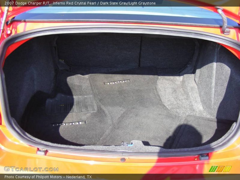Inferno Red Crystal Pearl / Dark Slate Gray/Light Graystone 2007 Dodge Charger R/T