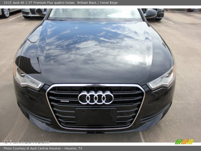 Brilliant Black / Velvet Beige 2015 Audi A6 2.0T Premium Plus quattro Sedan
