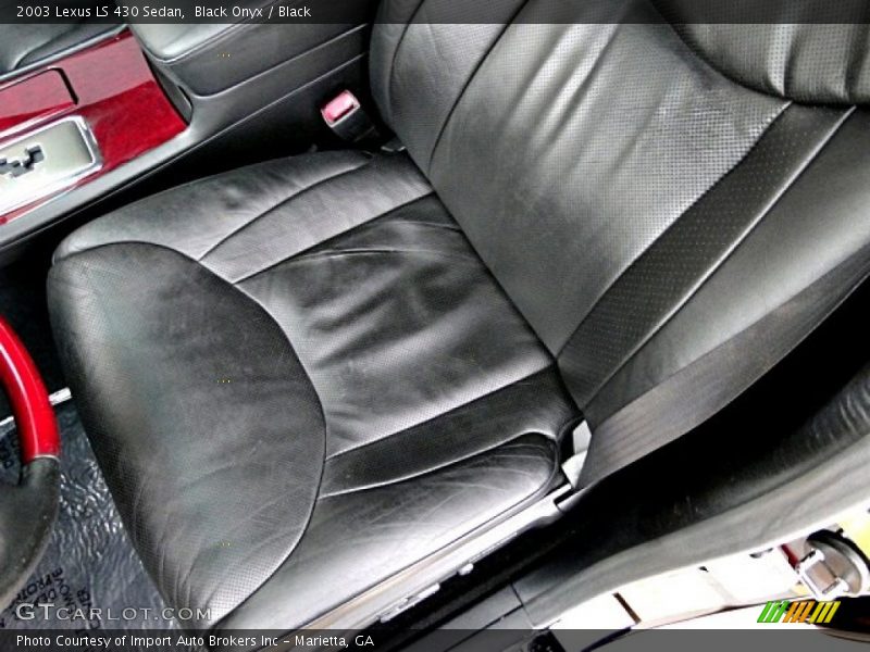 Black Onyx / Black 2003 Lexus LS 430 Sedan