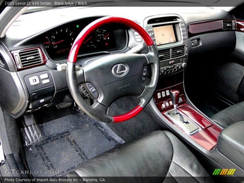 Black Onyx / Black 2003 Lexus LS 430 Sedan