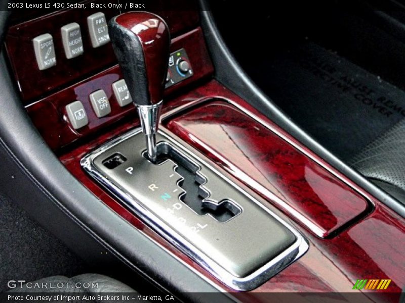 Black Onyx / Black 2003 Lexus LS 430 Sedan