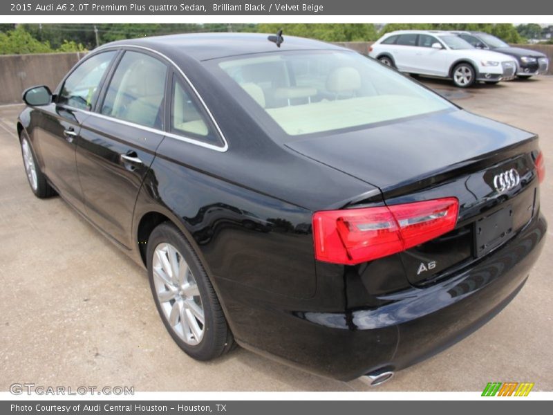 Brilliant Black / Velvet Beige 2015 Audi A6 2.0T Premium Plus quattro Sedan