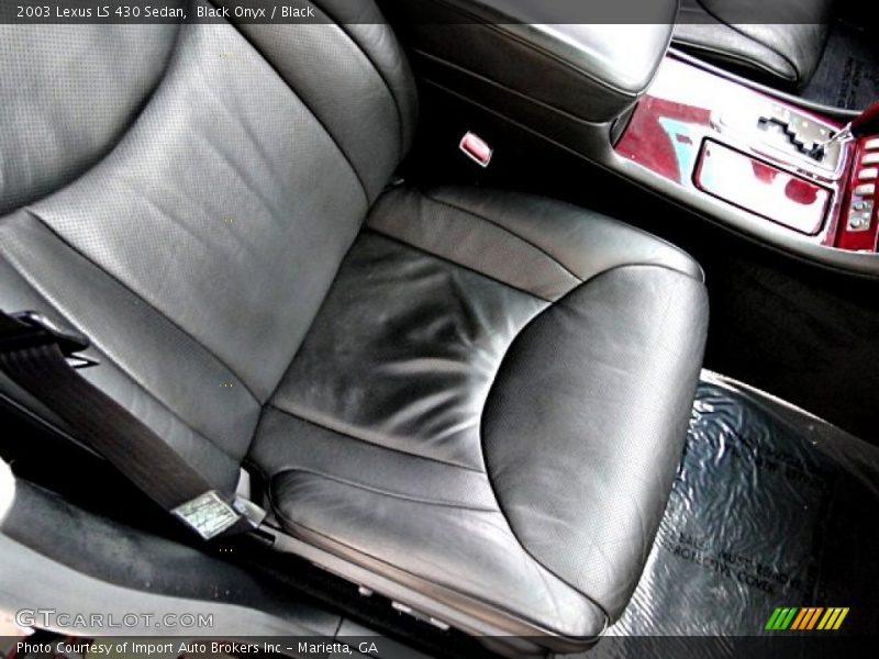 Black Onyx / Black 2003 Lexus LS 430 Sedan
