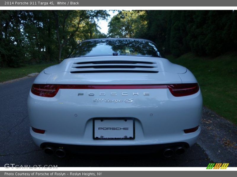 White / Black 2014 Porsche 911 Targa 4S