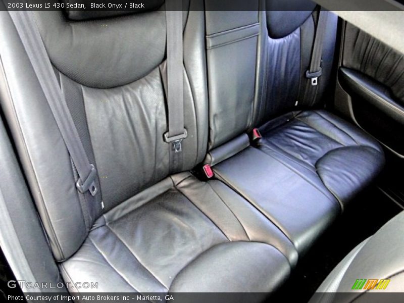 Black Onyx / Black 2003 Lexus LS 430 Sedan