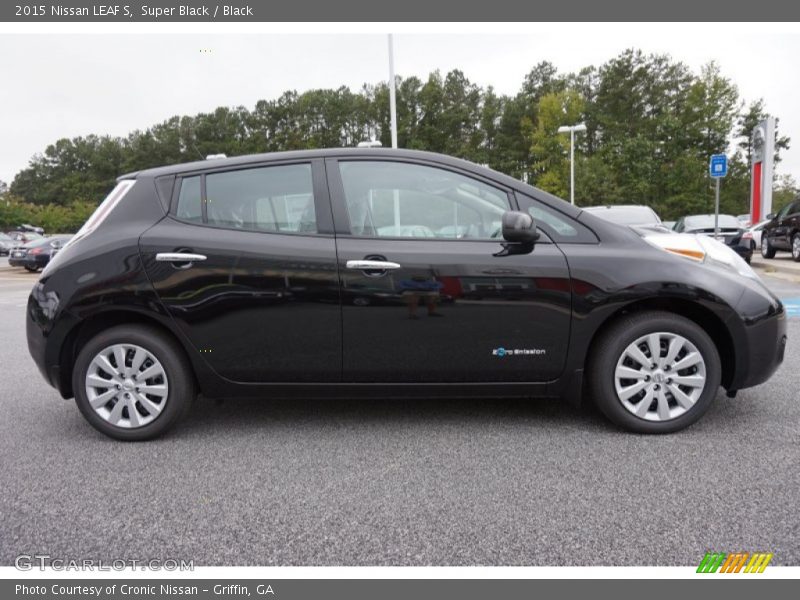Super Black / Black 2015 Nissan LEAF S