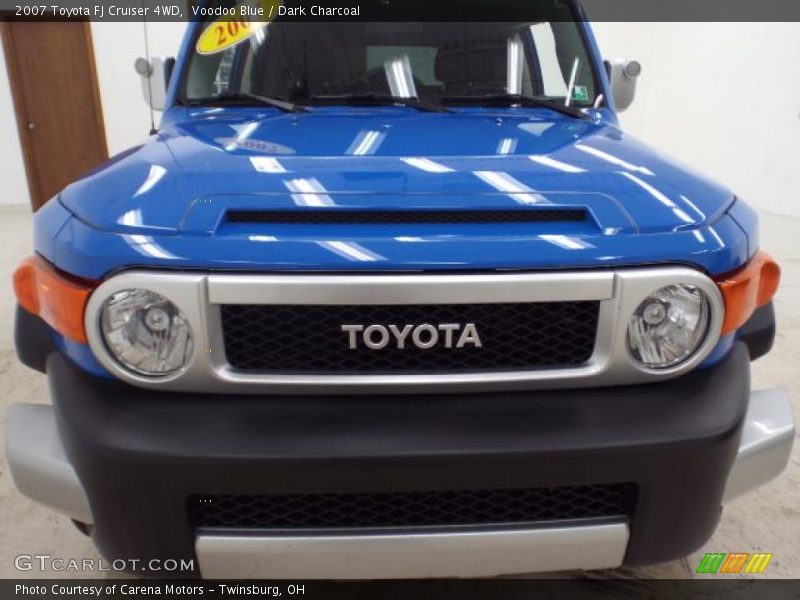 Voodoo Blue / Dark Charcoal 2007 Toyota FJ Cruiser 4WD