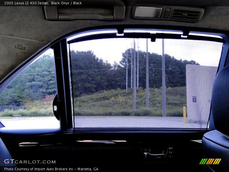Black Onyx / Black 2003 Lexus LS 430 Sedan